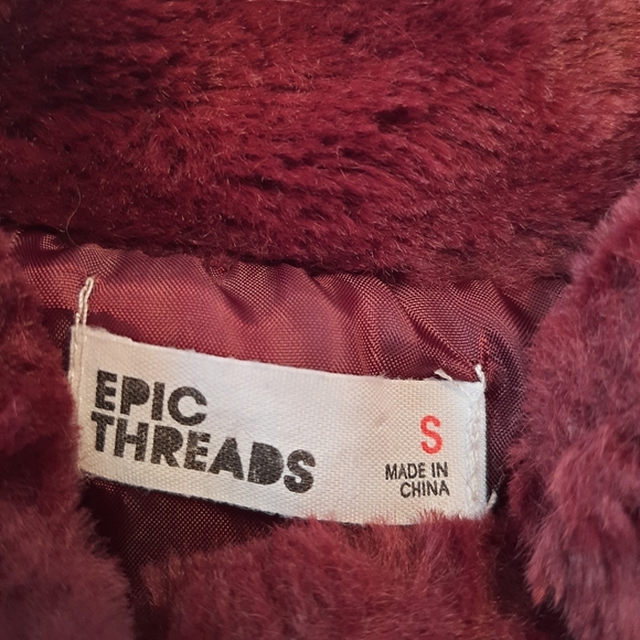 Epic Threads, Faux Fur, super soft, vest, size S - Picture 4 of 5
